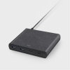 UNIQ Ład. siec. HUB Surge 90W czarny/charcoal black 2xUSB Quick Charge 3.0 + 2xUSB-C PD 3.0 (LITHOS Collective)